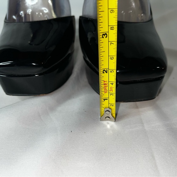 Jessica Simpson Black Patent Leather Platform Pumps - Picture 4 of 13